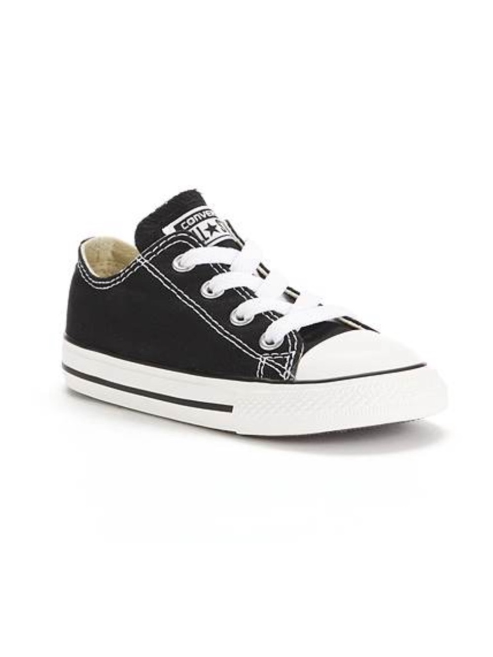 NWT TODDLER CONVERSE CHUCK TAYLOR ALL STARS IN BLACK SIZE 8